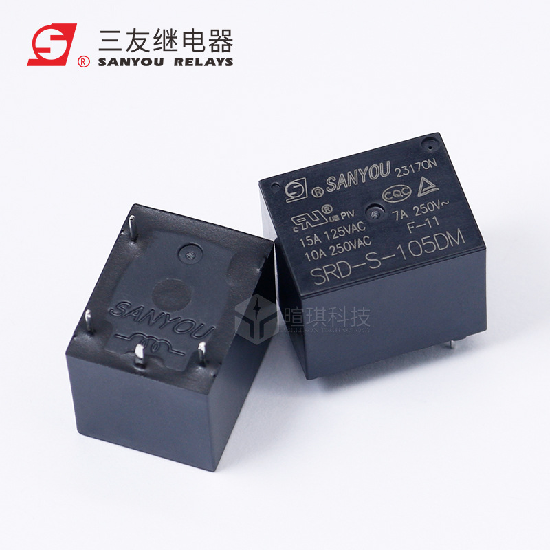 SRD-S-105DM5VDC10A4脚继电器