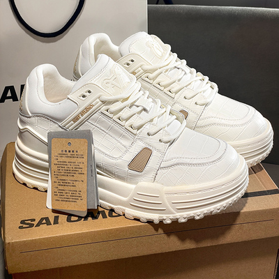 官方正品trainer驴家小胖丁男女厚底增高休闲运动板鞋百搭小白鞋