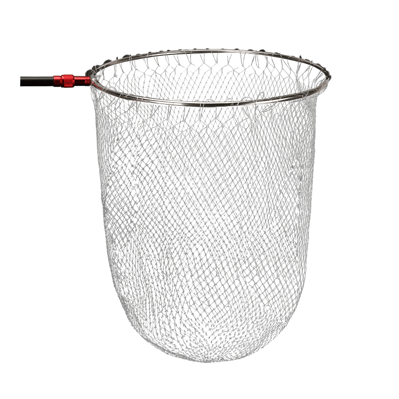 钓鱼抄网防挂尼龙手工编织抄网