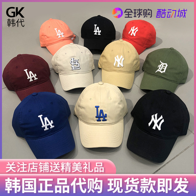 MLB美联邦大标棒球帽休闲遮阳鸭舌帽NY字母MLB帽子韩版3ACP6601N