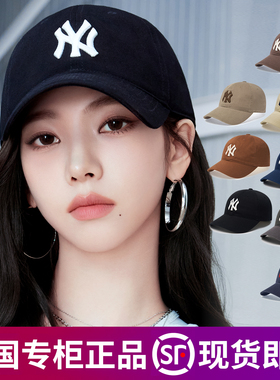 韩国正品MLB帽子NY洋基队可调节男女春秋防晒大标软顶棒球帽CP66