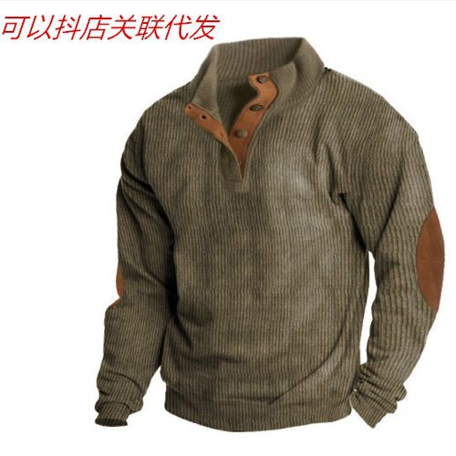 MensTshirt春秋欧码男士户外