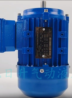 原厂 MINPEAR电机马达YE37124 0.37KW卧式立式铝壳电机