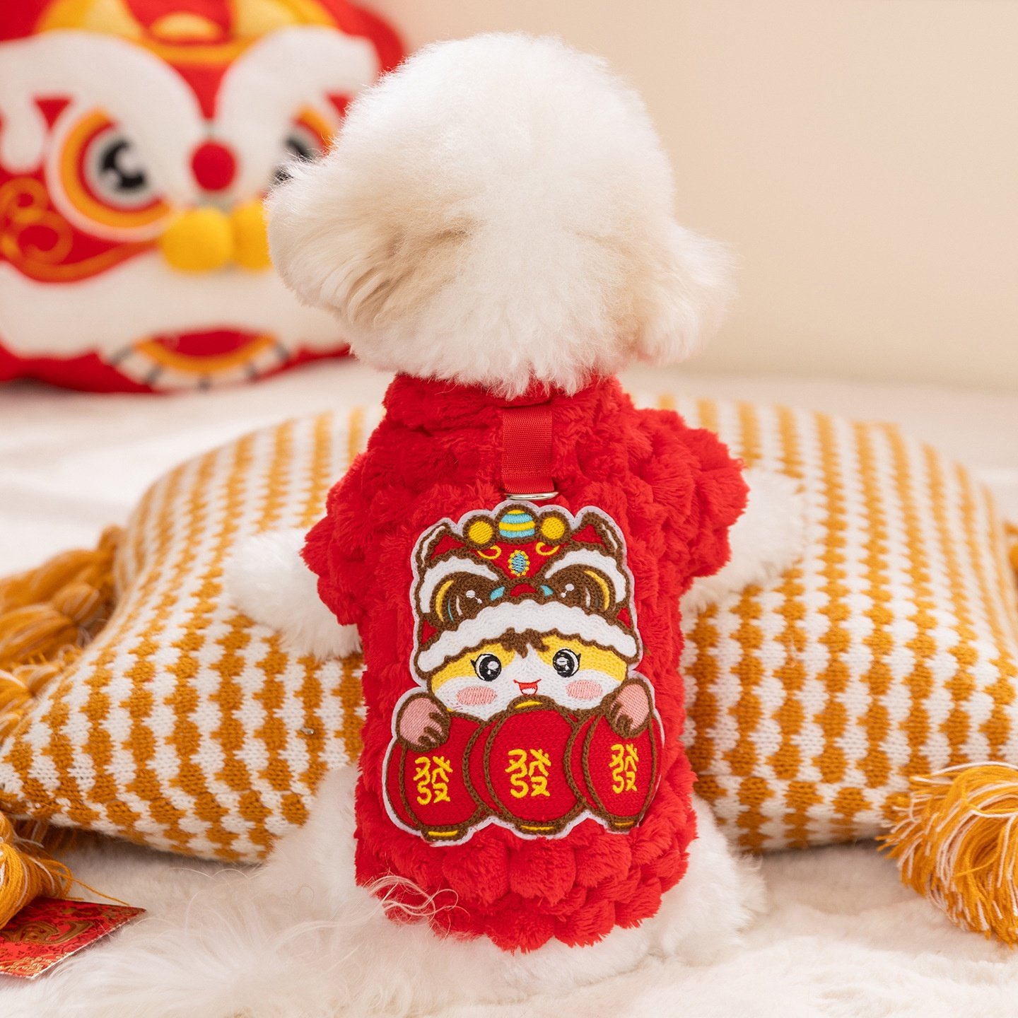 秋冬季泰迪狗狗新年金龟绒喜庆发发保暖绒衣小狗泰迪猫咪宠物衣服,宠物/宠物食品及用品,狗宠物服装/雨衣,淘宝优惠券,粉丝福利购,淘宝优惠卷