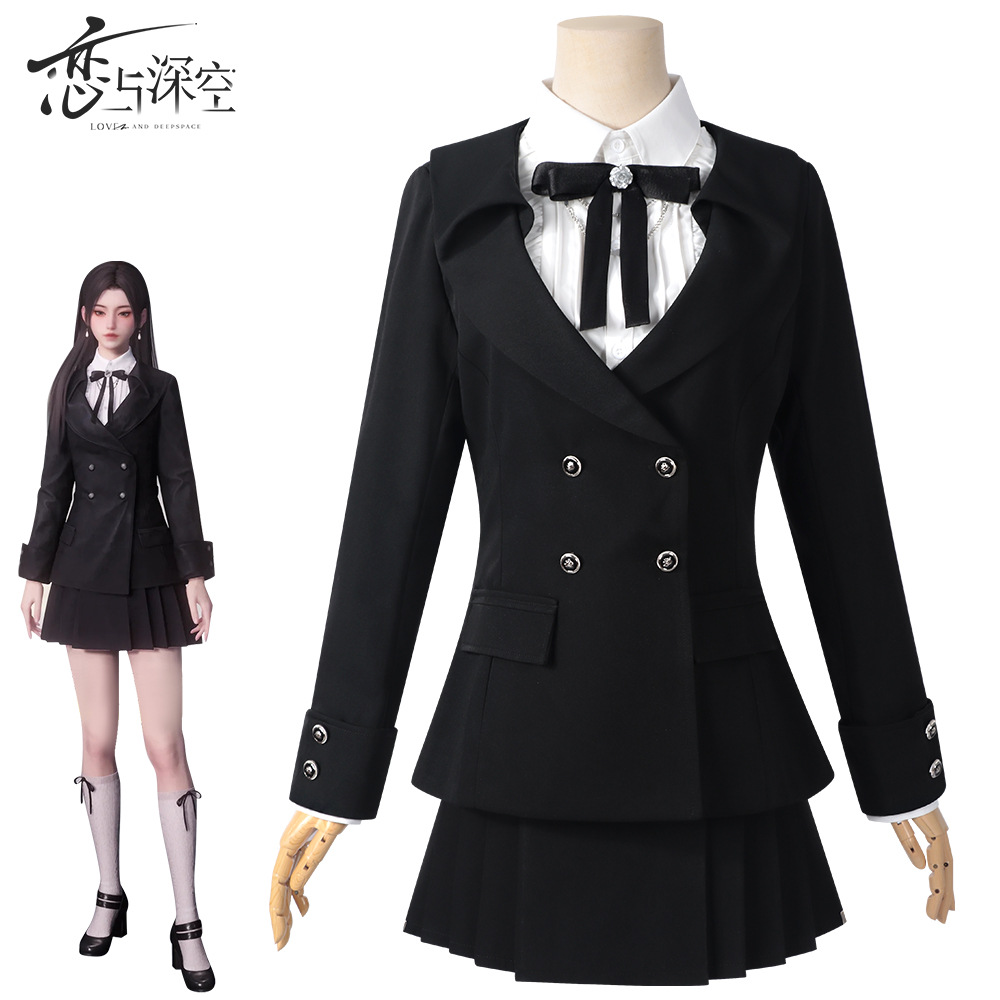 第五人格cos服拉拉队员莉莉·巴利尔Cosplay时装手球帽子纽扣眼镜