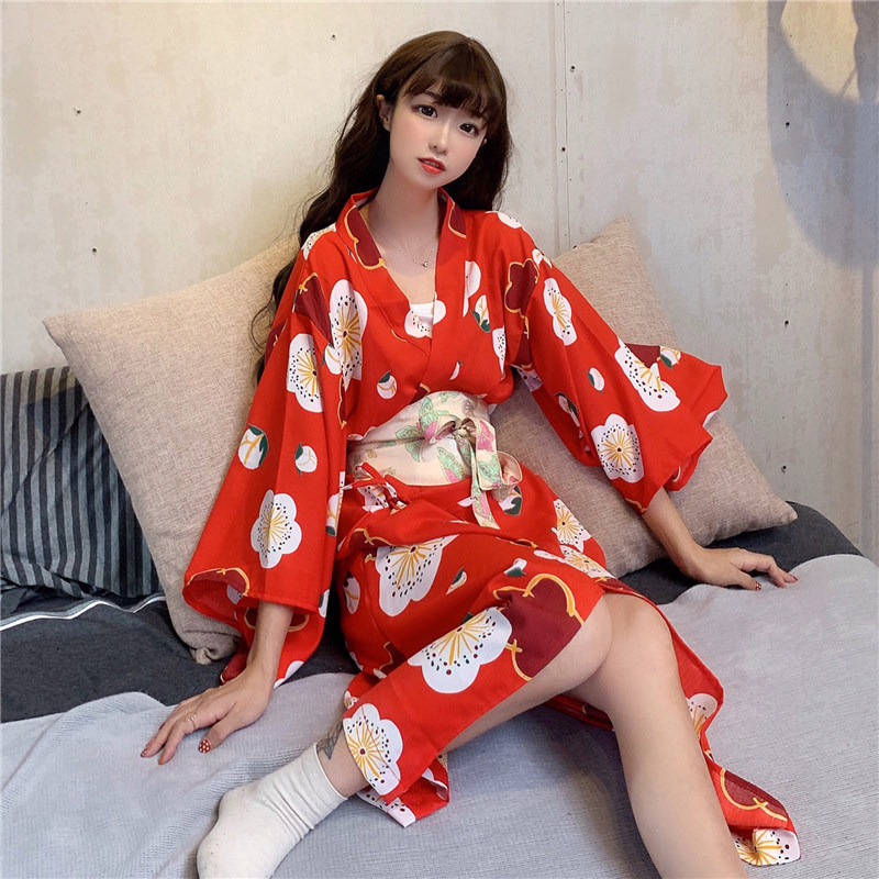 神明少女日式和服睡衣复古图片