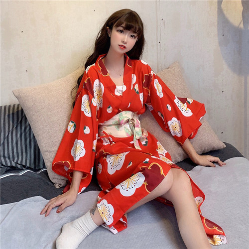 神明少女日式和服睡衣复古