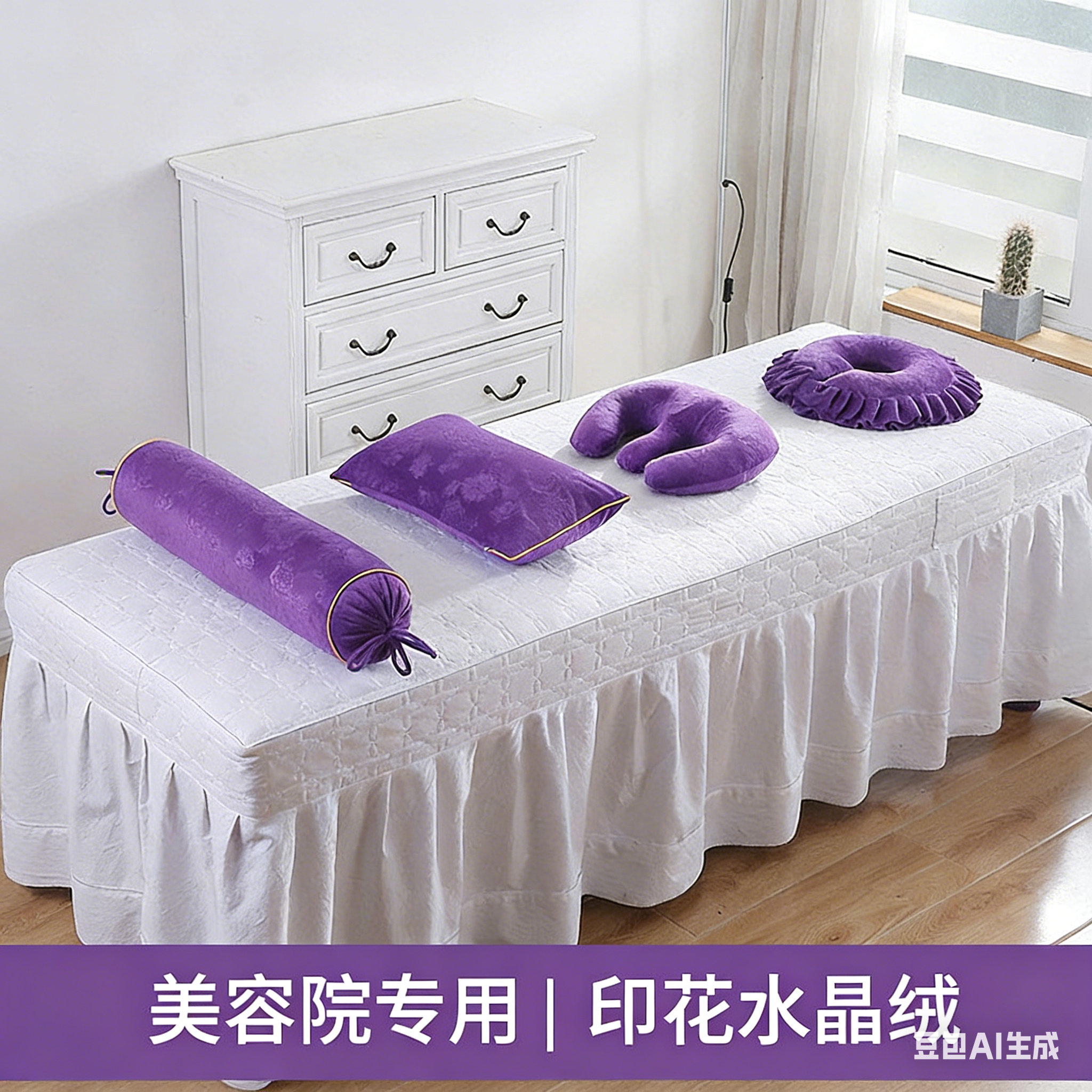 趴枕美容院按摩脸垫u型趴枕拆洗理疗推拿胸趴枕脚枕垫养生馆特制