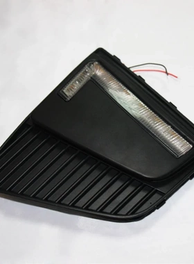 适用于HY IX25 creta雾灯改装LED DRL日间行车灯带黄光转向