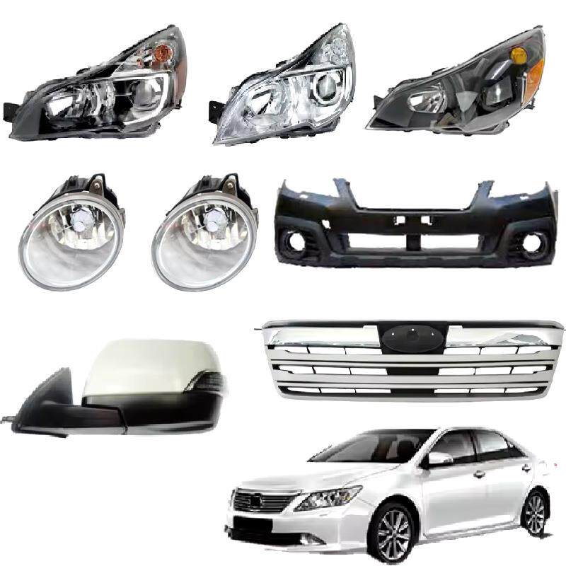 适用于斯巴鲁2013-2024年 热卖汽车前保险杠大灯雾灯尾灯配件