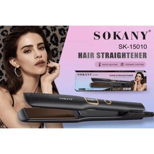 跨境SOKANY15010夹板干湿直卷直板夹陶瓷夹板hair straightener