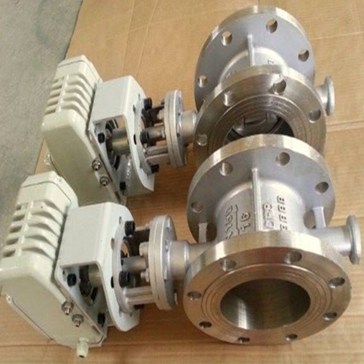 D943H-16P硬密封法兰式电动蝶阀DN250不锈钢双法兰碟阀DN150 100