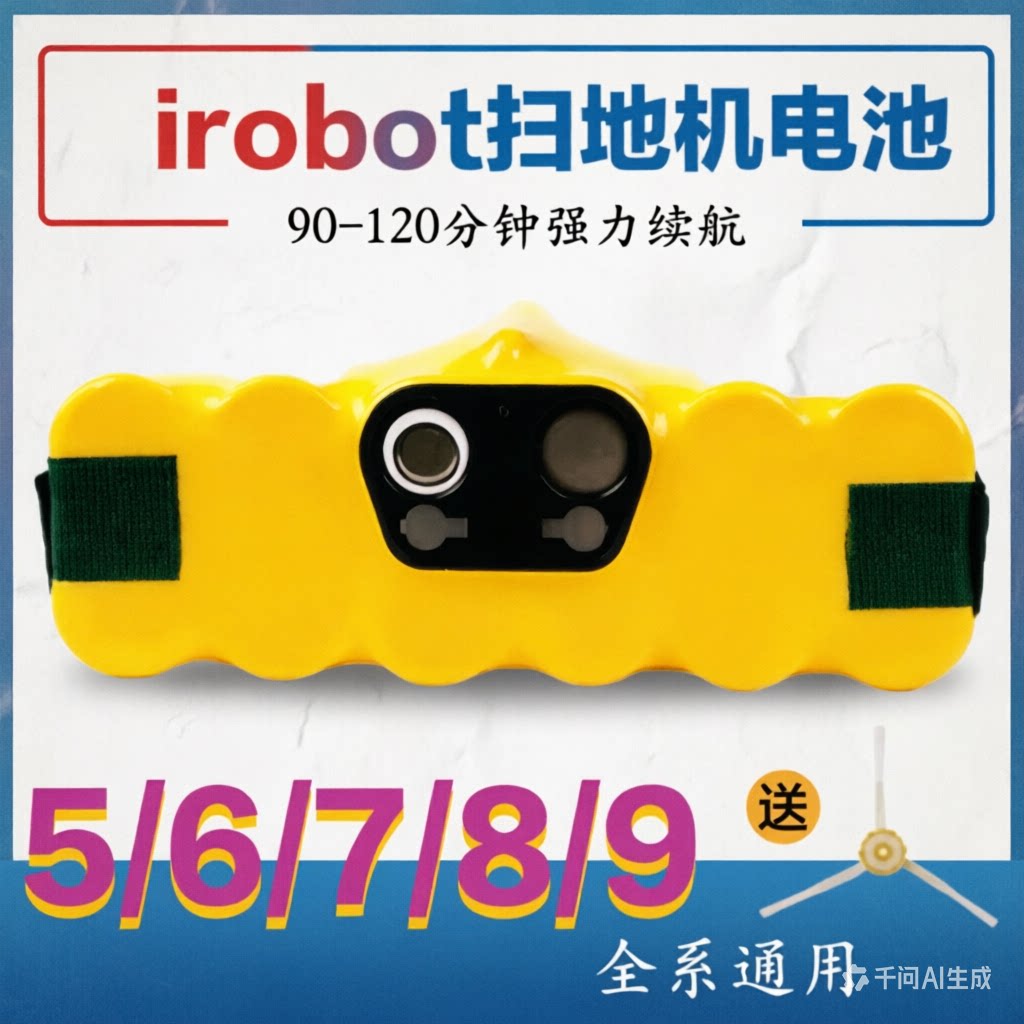 适配iRobot roomba 529/620/650/770/780/860/870/880扫地机电池