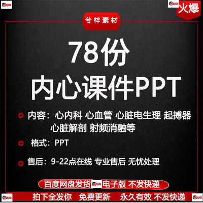 心内科心血管心脏电生理起搏器射频消融心脏解剖PPT教学课件素材