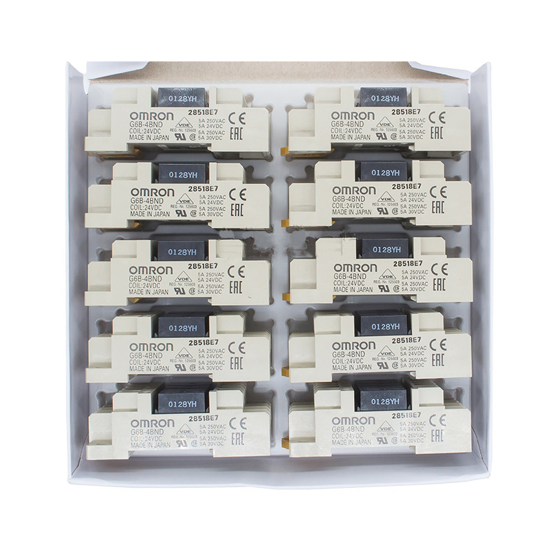 原装OMRON欧姆龙继电器G6D-F4B G6B-47BND终端模组组合24V220V12V
