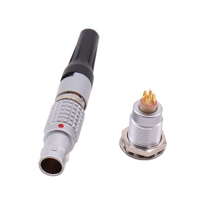 金属连接器推拉自锁egg多芯