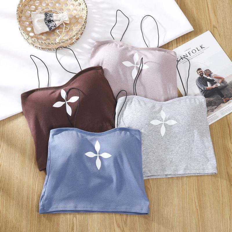 新品辣妹纯棉吊带美背十字