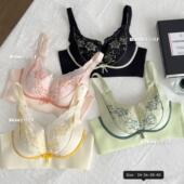 院线调整型内衣女无钢圈小胸聚拢温变养护上托收副乳防下垂文胸罩