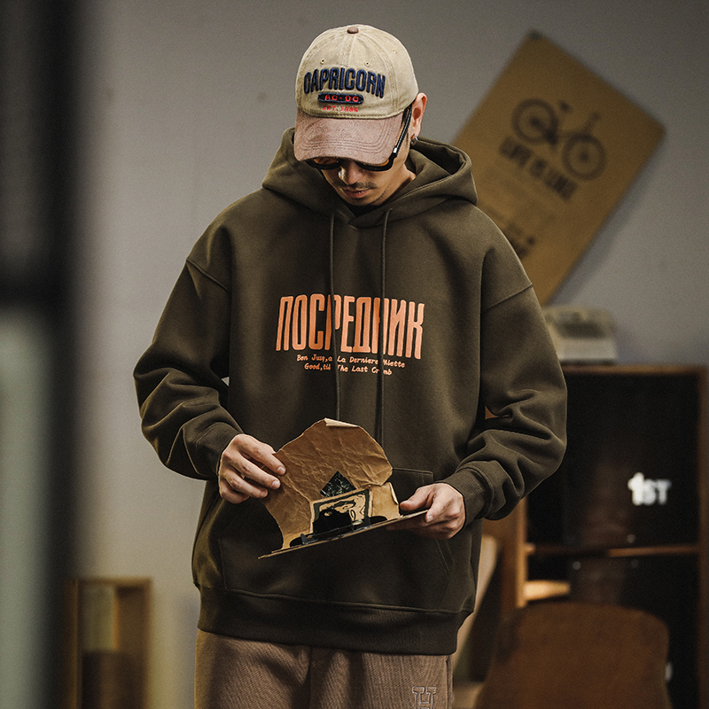 2023秋冬新款套头卫衣男