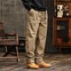 复古工装 直筒裤 裤 纯棉百搭休闲长裤 美式 宽松大码 男秋冬新款 男士 男