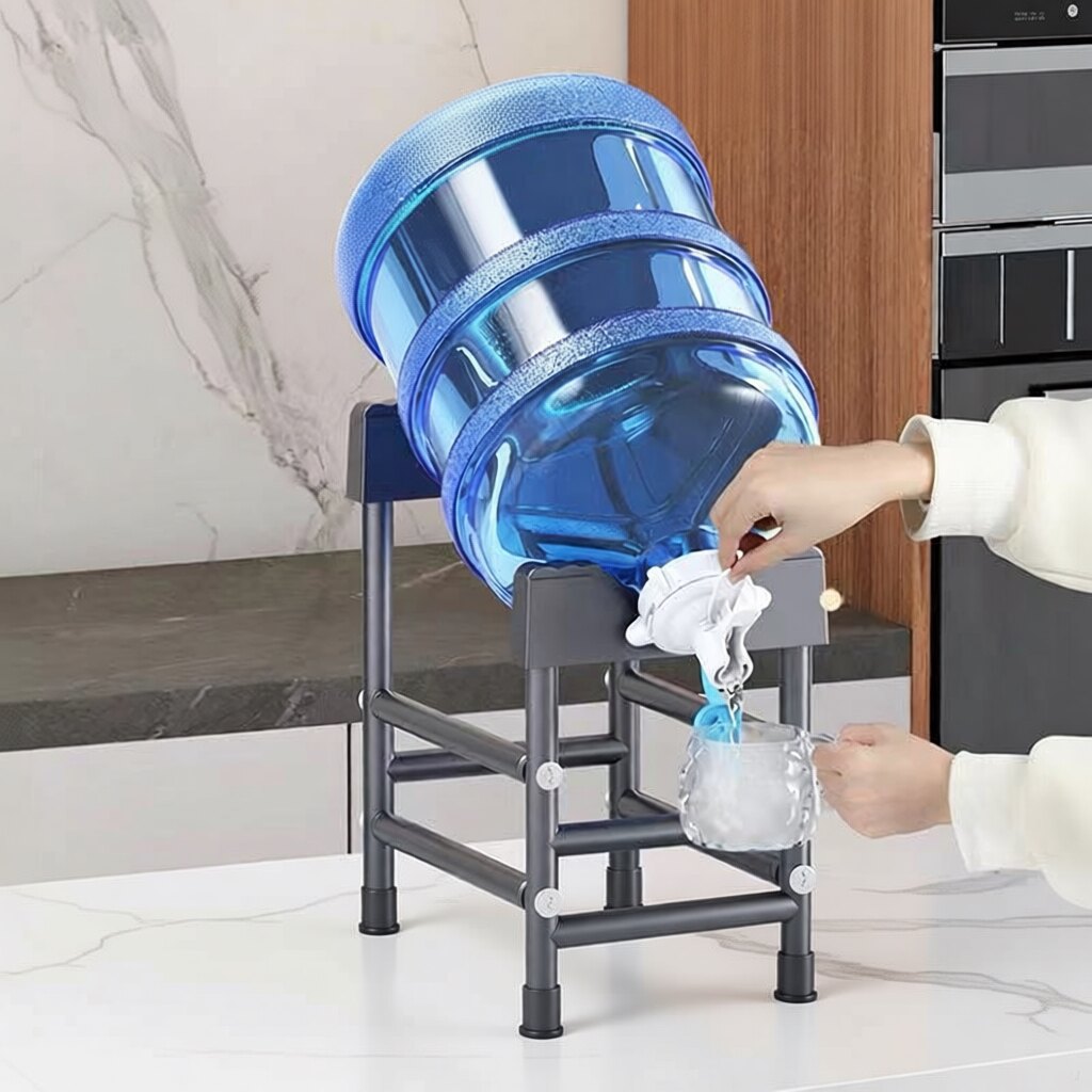 桶装水倒置支架取水器手动抽水