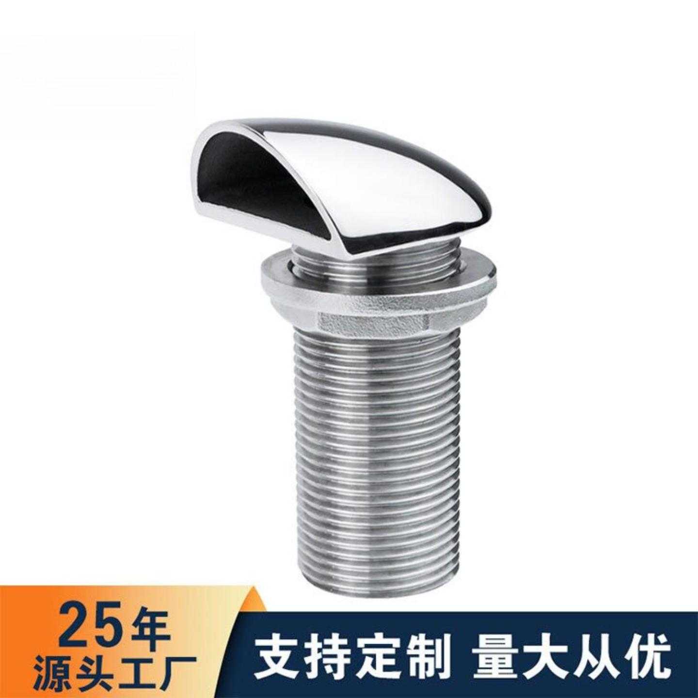 透气孔316不锈钢游艇船用通风帽
