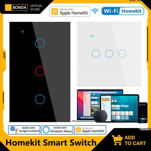 HomeKit触摸智能语音wifi开关