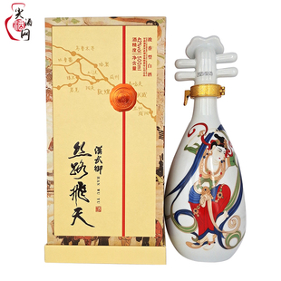 汉武御丝路飞天42/52度500ml浓香型白酒龙马宝穴窖藏好酒