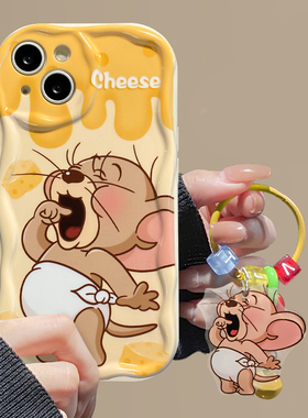 奶酪鼠适用opporeno10手机壳k11/k10活力版k9s硅胶reno8/7/6/5/4卡通gtneo5se情侣a58/a57/a56s全包a2pro超火