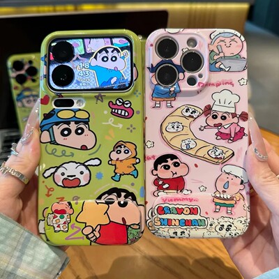 吃饺子小新支架适用苹果17手机壳