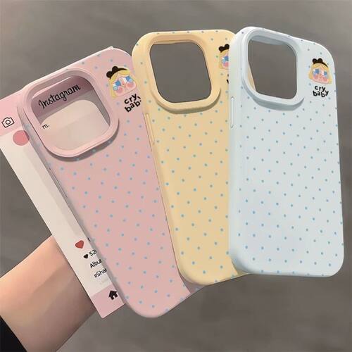 波点哭娃适用苹果17手机壳