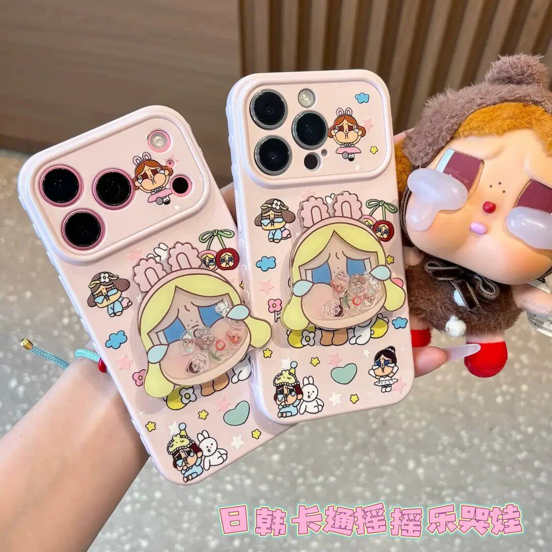 兔子哭娃支架适用多型号手机壳
