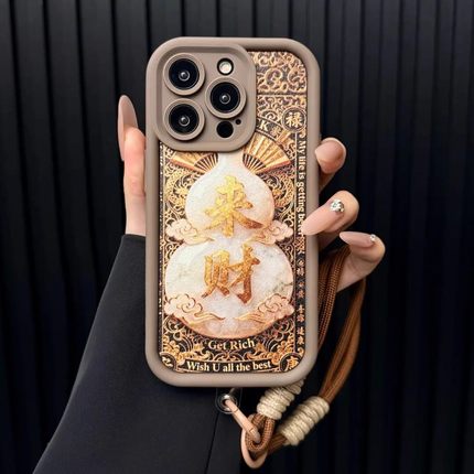 国风招财金葫芦适用苹果17手机壳iPhone16/15/14Plus新款华为pura80女vivox300本命年OPPOfindx9小米17promax
