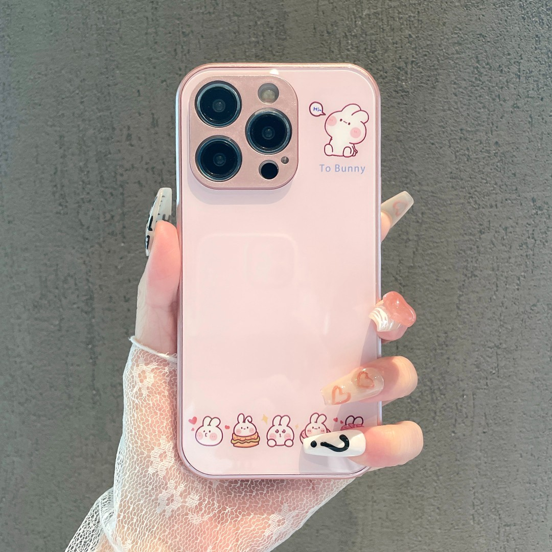 粉色兔子荣耀x50i手机壳