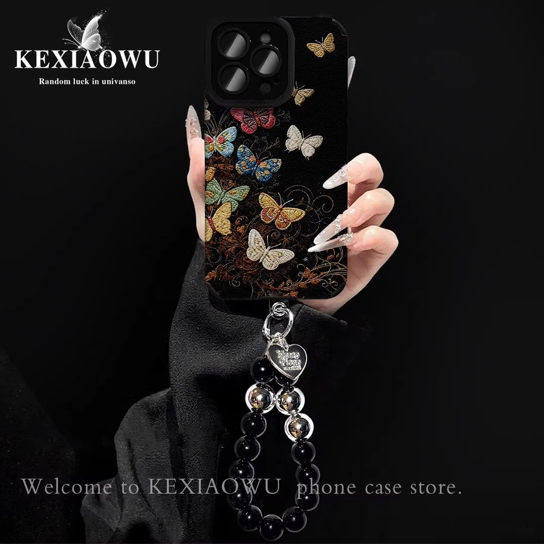 轻奢瞳眼复古蝴蝶适用苹果17手机壳iPhone16/15华为pura80秋冬OPPOreno14小羊皮vivos30情侣小米17promax全包,3C数码配件,手机保护套/壳,淘宝优惠券,粉丝福利购,淘宝优惠卷