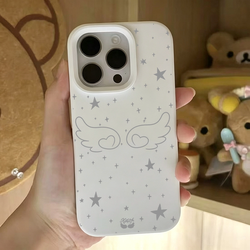 韩系天使翅膀适用苹果17手机壳