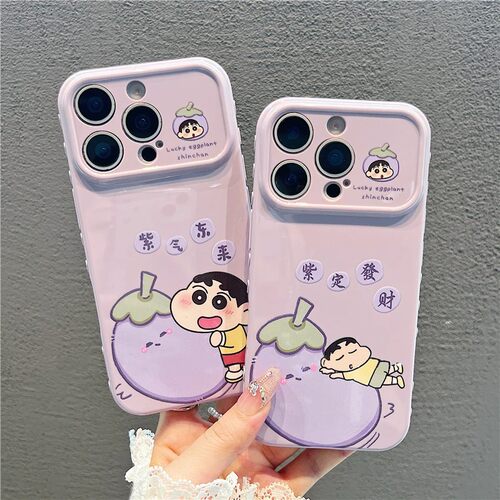 小新紫定發财适用苹果17手机壳