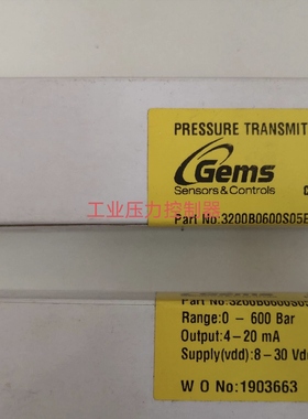 Gems 传感器3200B0160S05ER00 0400S 0600S  3100B0060G05ER00