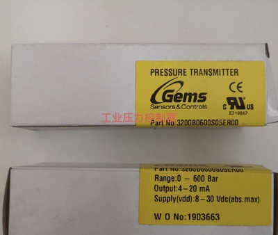 Gems 传感器3200B0160S05ER00 0400S 0600S  3100B0060G05ER00
