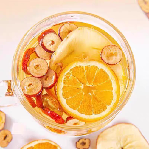 苹果山楂热橙茶香橙茶橙子苹果香橙山楂红枣养生官方正品