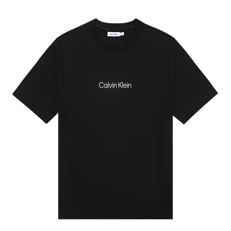 Calvin Klein/CK 男士夏季舒适运动正品进口热印休闲短袖简约