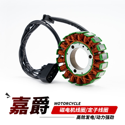 适用于嘉爵CNR800睿摩托车CN800臻领航者500磁电机定子线圈