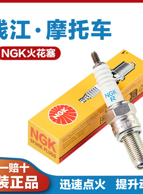 适用于钱江TAN125摩托车劲150朗悦优悦菲提诺寻ACE FLY150火花塞