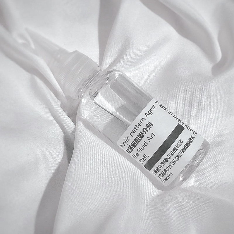 流体画细胞媒介硅油diy 丙烯细胞效果防水涂鸦创意美术颜料添加剂
