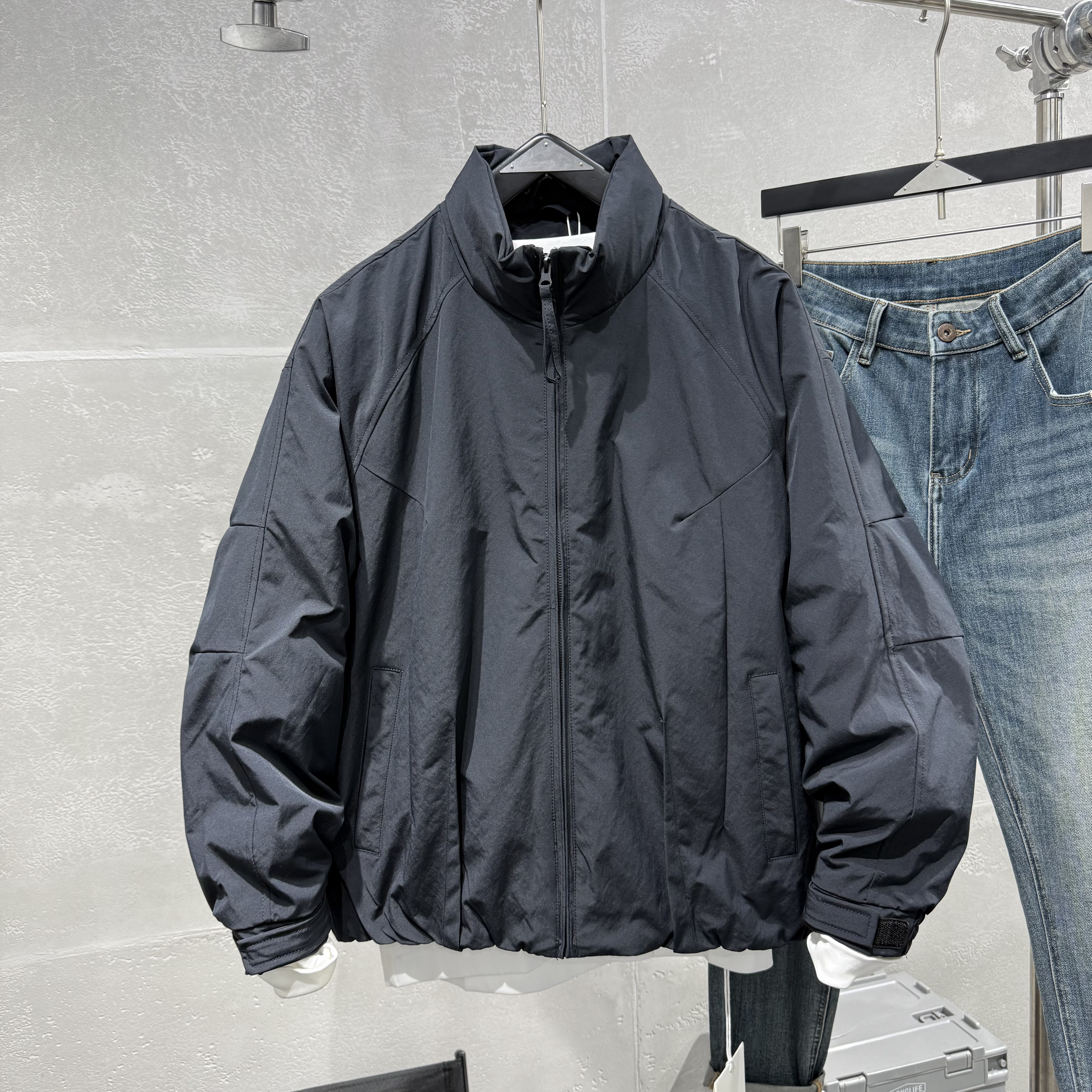 2025冬季新款男士立领潮流羽绒服