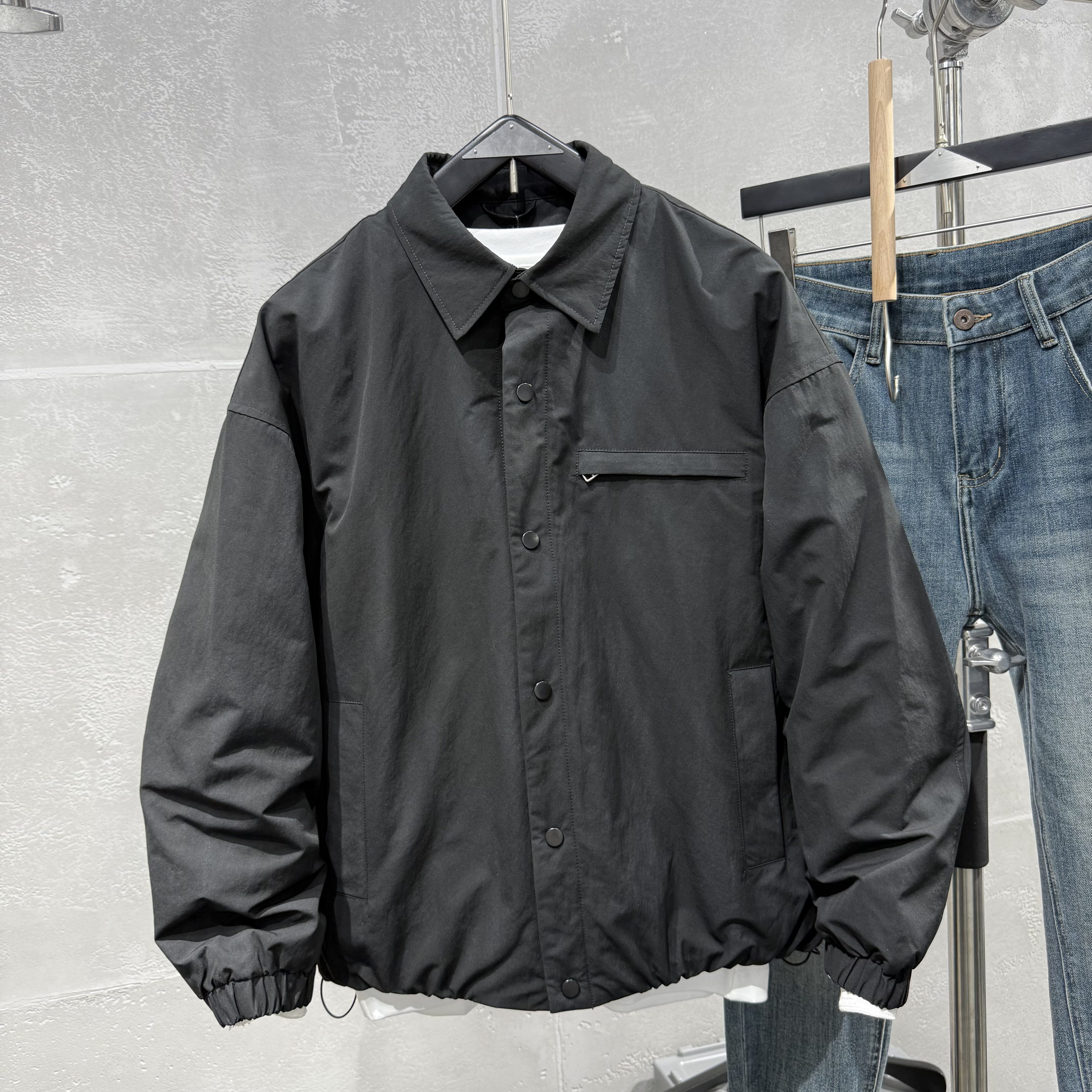 男士翻领冬季复古羽绒服