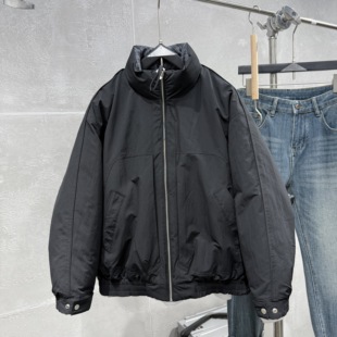 简约百搭潮流款 男士 立领羽绒服保暖防寒实体同款 痞帅新款 上衣 冬季