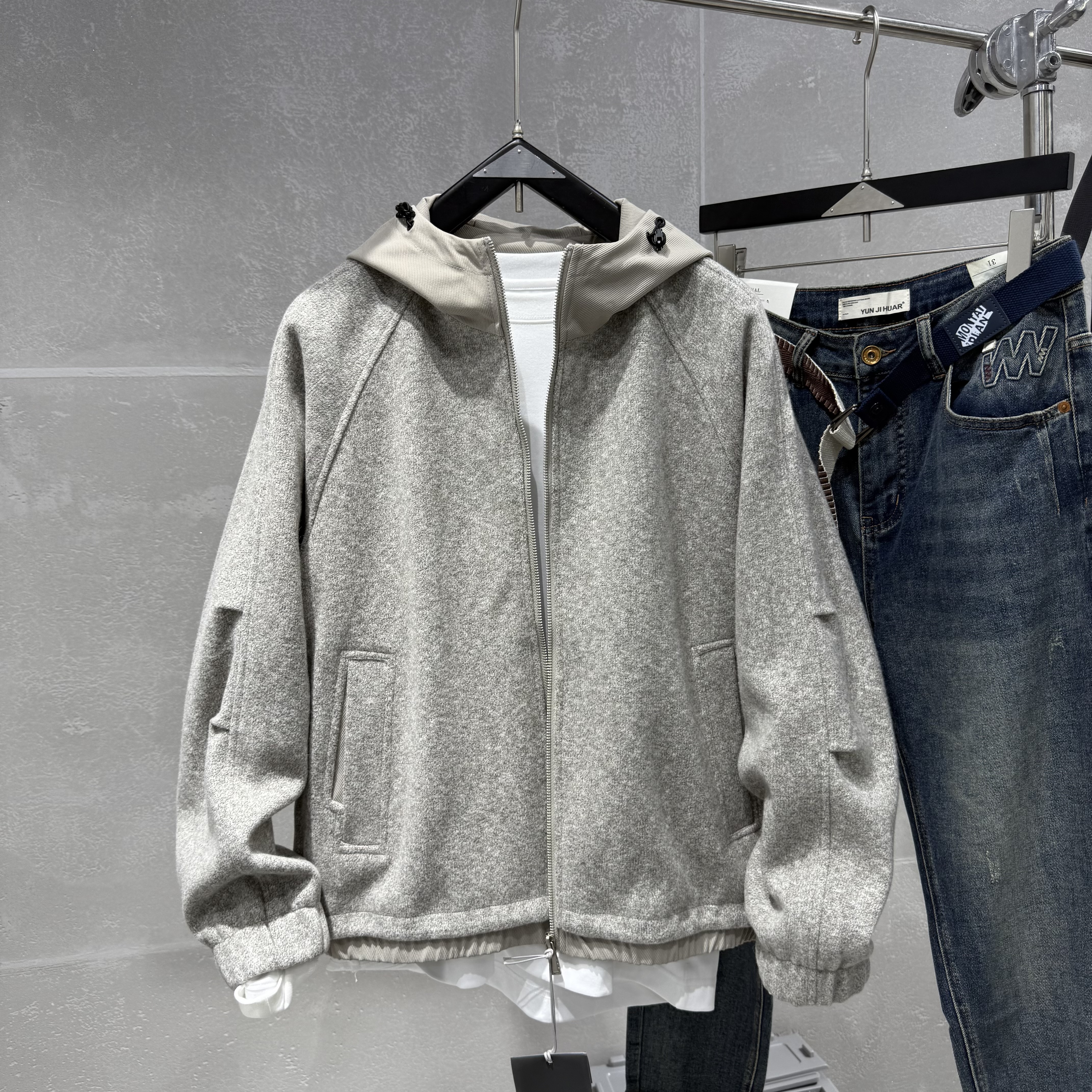 2025秋季新款连帽开衫夹克