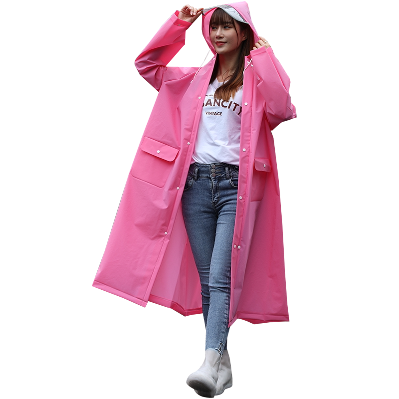 长款雨衣全身防暴雨披加厚加大一体成人中学生外穿单人电动车骑行