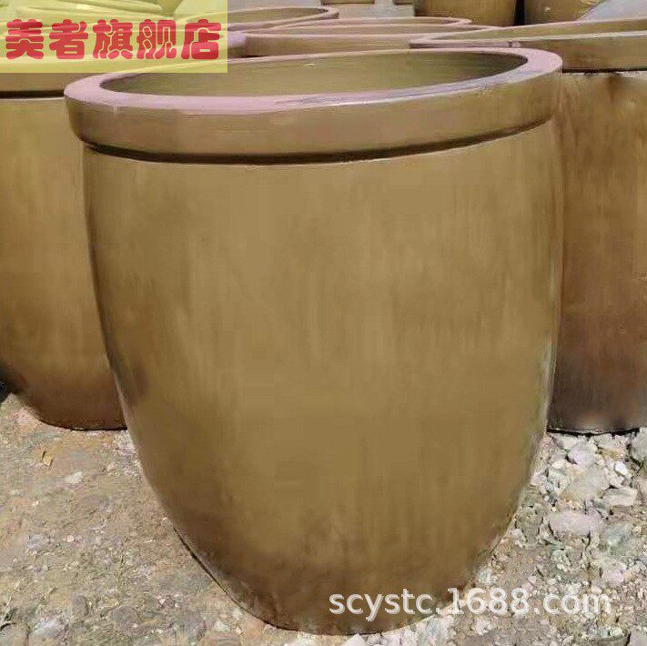 【陶瓷发酵缸】100斤-1500斤白酒发酵缸 酒缸 陶瓷酒坛土陶大水缸